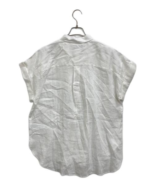 LAUREN RALPH LAUREN（ローレンラルフローレン）LAUREN RALPH LAUREN (ローレンラルフローレン) 半袖シャツ ホワイト サイズ:L 未使用品の古着・服飾アイテム