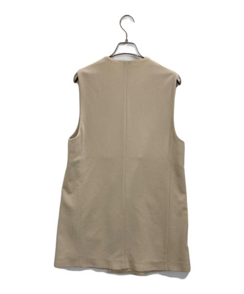 BALLSEY（ボールジィ）BALLSEY (ボールジィ) ロングジレ ベージュ サイズ:36の古着・服飾アイテム