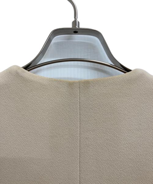 BALLSEY（ボールジィ）BALLSEY (ボールジィ) ロングジレ ベージュ サイズ:36の古着・服飾アイテム