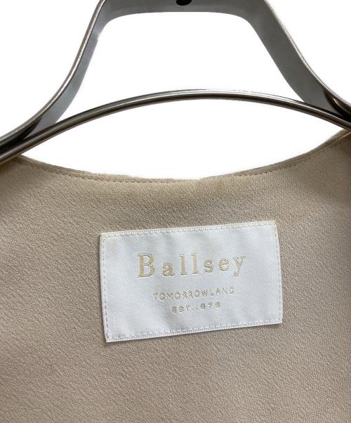 BALLSEY（ボールジィ）BALLSEY (ボールジィ) ロングジレ ベージュ サイズ:36の古着・服飾アイテム
