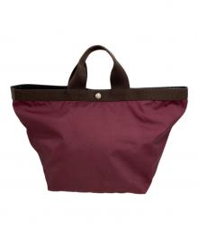 Herve Chapelier（エルベシャプリエ）の古着「バッグ」｜パープル