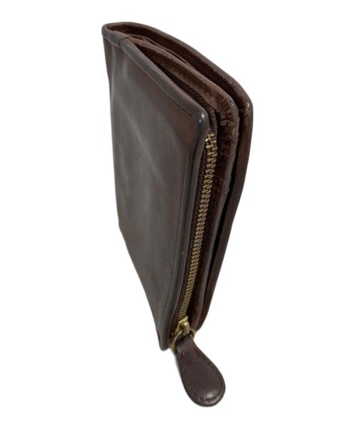 GANZO（ガンゾ）GANZO (ガンゾ) 2つ折り財布 ブラウンの古着・服飾アイテム