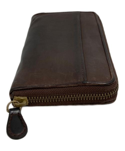 GANZO（ガンゾ）GANZO (ガンゾ) 長財布 ブラウンの古着・服飾アイテム