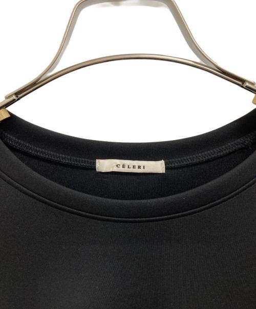 CELERI（セルリ）CELERI (セルリ) Tシャツワンピース ブラック サイズ:Fの古着・服飾アイテム