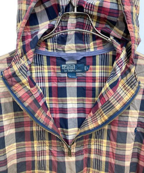 POLO RALPH LAUREN（ポロ・ラルフローレン）POLO RALPH LAUREN (ポロ・ラルフローレン) アノラックパーカー マルチカラー サイズ:Lの古着・服飾アイテム