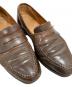 中古・古着 Crockett & Jones (クロケット＆ジョーンズ) ローファー ブラウン サイズ:表示消え：17000円