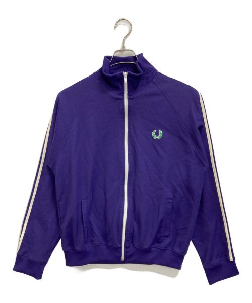 FRED PERRY（フレッドペリー）FRED PERRY (フレッドペリー) トラックジャケット パープル サイズ:Lの古着・服飾アイテム