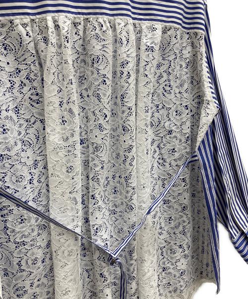 Lois CRAYON（ロイスクレヨン）Lois CRAYON (ロイスクレヨン) シャツ ブルー サイズ:Mの古着・服飾アイテム