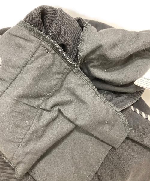 MAISON SPECIAL（メゾンスペシャル）MAISON SPECIAL (メゾンスペシャル) ヘビーウェイトスウェットサイドステッチプライムワイドピンタックイージーパンツ ブラックの古着・服飾アイテム