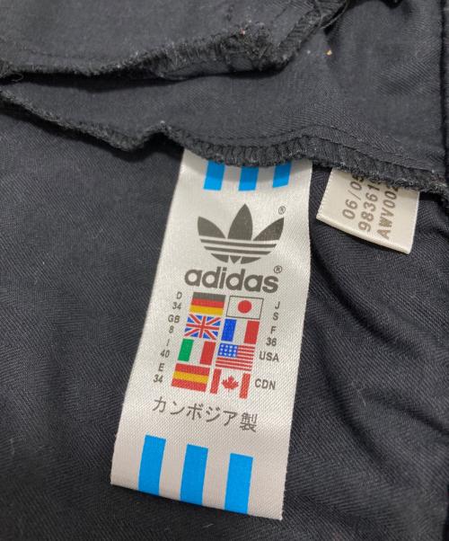 adidas（アディダス）adidas (アディダス) カンフージャケット ブラック×レッド サイズ:Sの古着・服飾アイテム