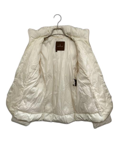 MONCLER（モンクレール）MONCLER (モンクレール) ダウンジャケット アイボリーの古着・服飾アイテム