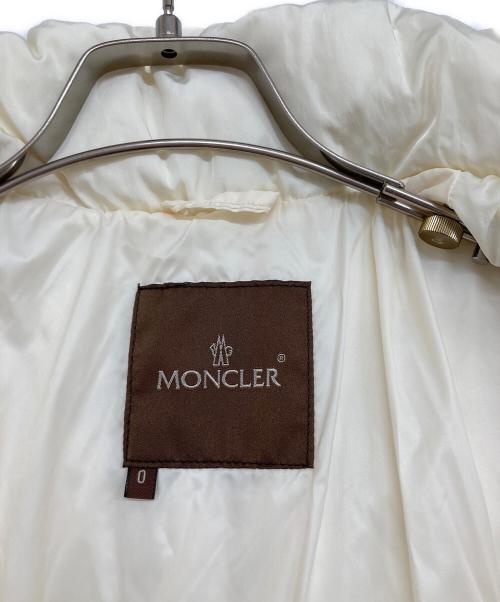 MONCLER（モンクレール）MONCLER (モンクレール) ダウンジャケット アイボリーの古着・服飾アイテム