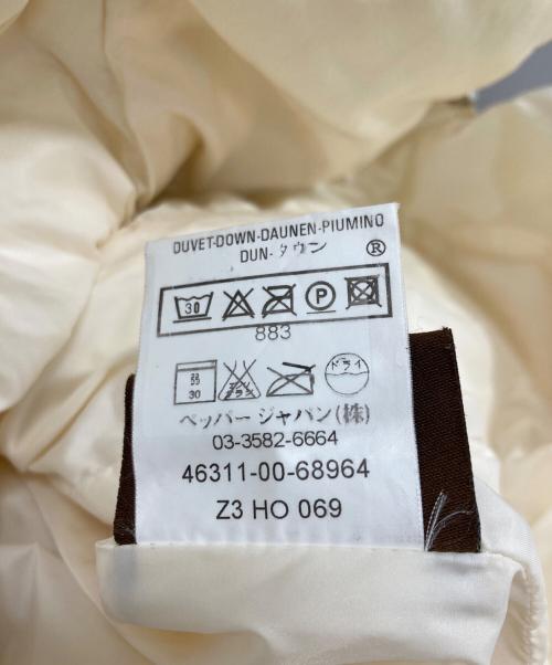 MONCLER（モンクレール）MONCLER (モンクレール) ダウンジャケット アイボリーの古着・服飾アイテム