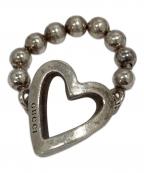 GUCCIグッチ）の古着「ハートボールチェーンリング」