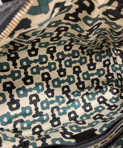 GUCCI（グッチ）GUCCI (グッチ) ミニボストンバッグ ブラックの古着・服飾アイテム