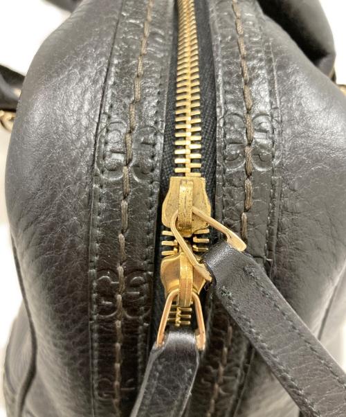 GUCCI（グッチ）GUCCI (グッチ) ミニボストンバッグ ブラックの古着・服飾アイテム