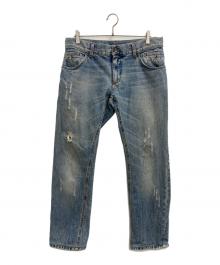 DOLCE & GABBANA（ドルチェ＆ガッバーナ）の古着「デニムパンツ」｜インディゴ