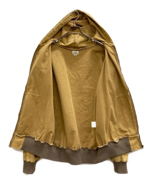 BACKERS（バッカーズ）Backers (バッカーズ) フーデッドジャケット ブラウン サイズ:Lの古着・服飾アイテム