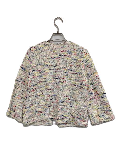 Coohem（コーヘン）Coohem (コーヘン) ノーカラーツイードジャケット マルチカラー サイズ:36 未使用品の古着・服飾アイテム