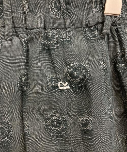 45rpm（45アールピーエム）45rpm (45アールピーエム) ジャガードパンツ グリーン サイズ:表記なしの古着・服飾アイテム