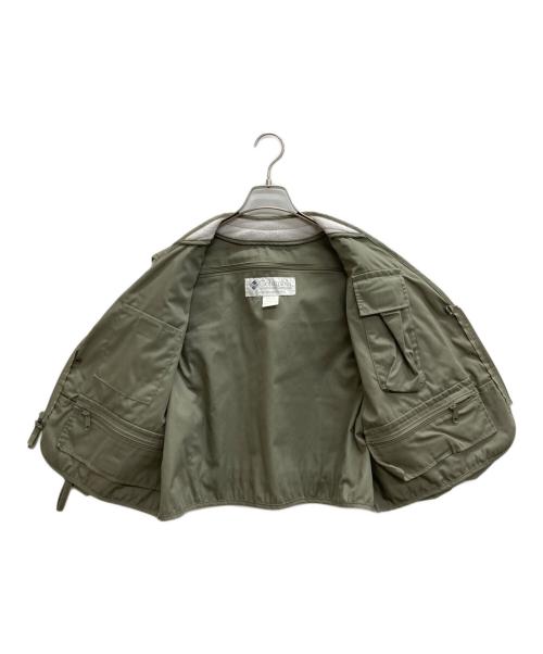 Columbia（コロンビア）Columbia (コロンビア) フィッシングベスト グリーン サイズ:Lの古着・服飾アイテム