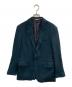 Paul Smith COLLECTION（ポールスミス コレクション）の古着「ハンドステッチウールジャージー2Bテーラードジャケット」｜グリーン
