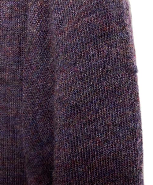 Y's（ワイズ）Y's (ワイズ) レイヤードニット パープル サイズ:2の古着・服飾アイテム