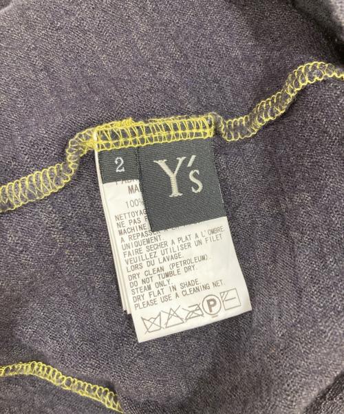 Y's（ワイズ）Y's (ワイズ) グラデーションニット イエロー×グレー サイズ:2の古着・服飾アイテム