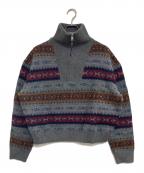 POLO RALPH LAURENポロ・ラルフローレン）の古着「ニット」｜グレー