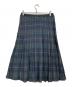 POLO RALPH LAUREN (ポロ・ラルフローレン) チェック プリーテッド ミディ スカート カーキ サイズ:M 未使用品：19000円