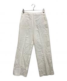 POLO RALPH LAUREN（ポロ・ラルフローレン）の古着「ヘンプワイドレッグパンツ」｜ホワイト