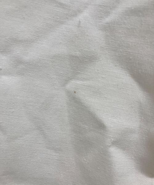 POLO RALPH LAUREN（ポロ・ラルフローレン）POLO RALPH LAUREN (ポロ・ラルフローレン) ヘンプワイドレッグパンツ ホワイト サイズ:4の古着・服飾アイテム