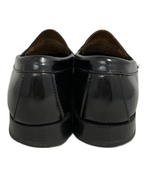 G.H.BASS（ジーエイチバス）G.H.BASS (ジーエイチバス) コインローファー ブラック サイズ:8 1/2の古着・服飾アイテム