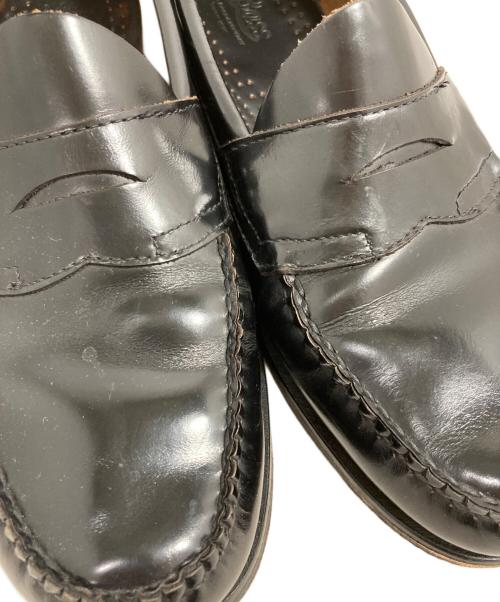 G.H.BASS（ジーエイチバス）G.H.BASS (ジーエイチバス) コインローファー ブラック サイズ:8 1/2の古着・服飾アイテム