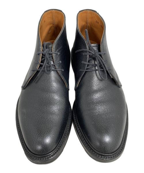 SHETLAND FOX（シェットランドフォックス）SHETLAND FOX (シェットランドフォックス) チャッカーブーツ ブラック サイズ:7 1/2の古着・服飾アイテム