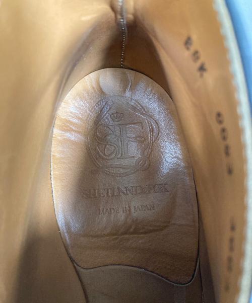 SHETLAND FOX（シェットランドフォックス）SHETLAND FOX (シェットランドフォックス) チャッカーブーツ ブラック サイズ:7 1/2の古着・服飾アイテム