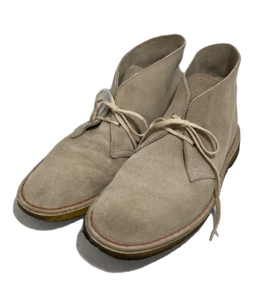 CLARKS（クラークス）CLARKS (クラークス) デザートブーツ ベージュ サイズ:8 1/2の古着・服飾アイテム