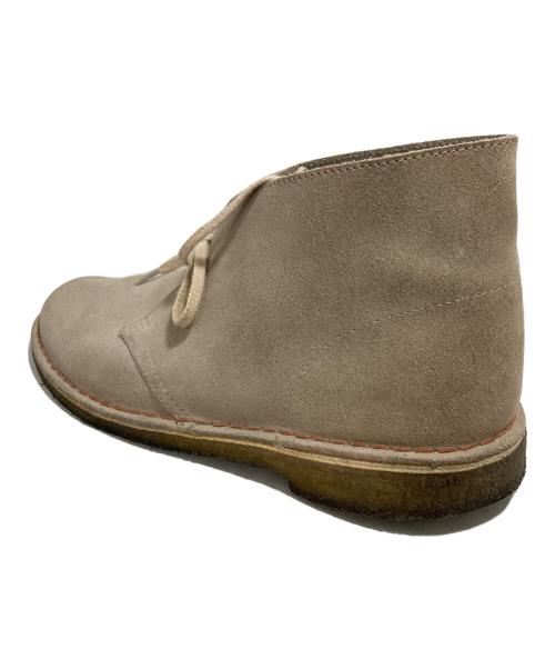 CLARKS（クラークス）CLARKS (クラークス) デザートブーツ ベージュ サイズ:8 1/2の古着・服飾アイテム