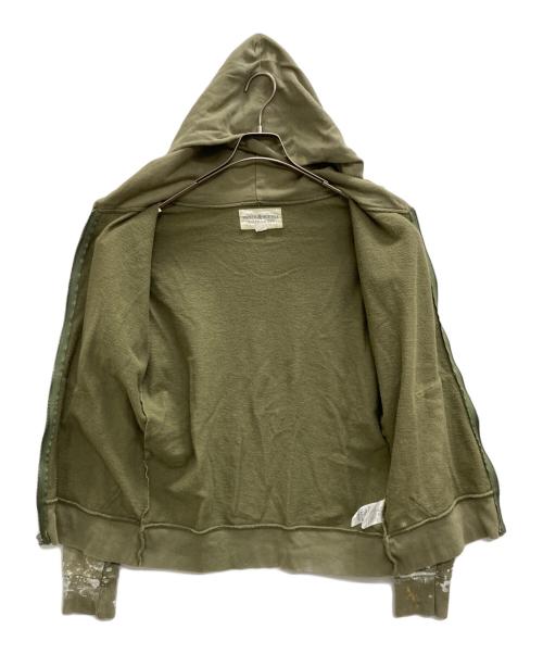 Denim & Supply Ralph Lauren（デニム＆サプライ ラルフローレン）Denim & Supply Ralph Lauren (デニム＆サプライ ラルフローレン) ペイントパーカー カーキ サイズ:Sの古着・服飾アイテム