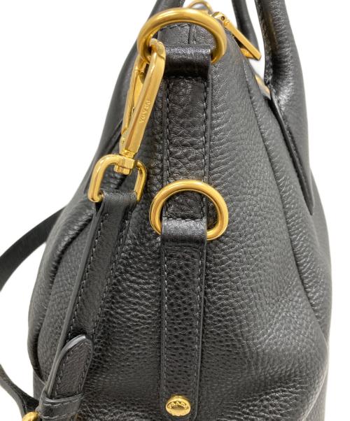 PRADA（プラダ）PRADA (プラダ) 2WAYショルダーバッグ ブラックの古着・服飾アイテム