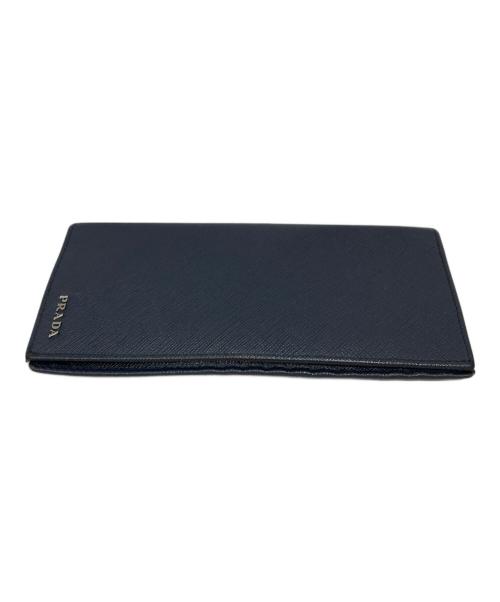 PRADA（プラダ）PRADA (プラダ) 長財布 ネイビーの古着・服飾アイテム