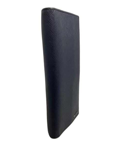 PRADA（プラダ）PRADA (プラダ) 長財布 ネイビーの古着・服飾アイテム