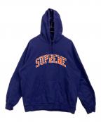 SUPREMEシュプリーム）の古着「Hearts Arc Hooded Sweatshirt」｜パープル