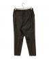 R (アール) ウールトロストレッチパンツ ブラウン サイズ:44 未使用品：10000円
