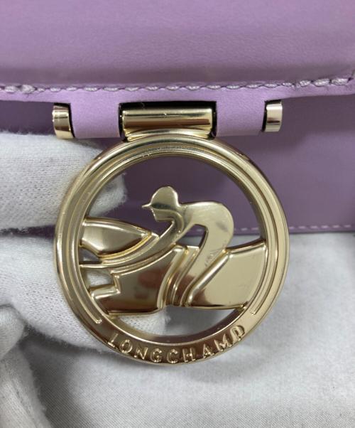 LONGCHAMP（ロンシャン）LONGCHAMP (ロンシャン) ショルダーバッグ パープルの古着・服飾アイテム