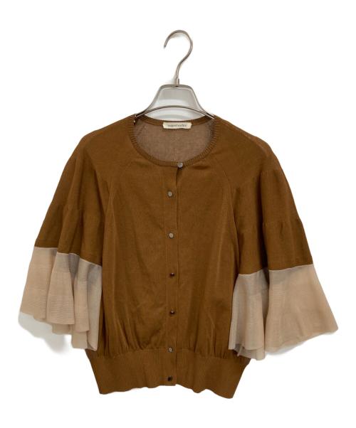 support surface（サポートサーフェス）support surface (サポートサーフェス) ブラウス ブラウン サイズ:1の古着・服飾アイテム