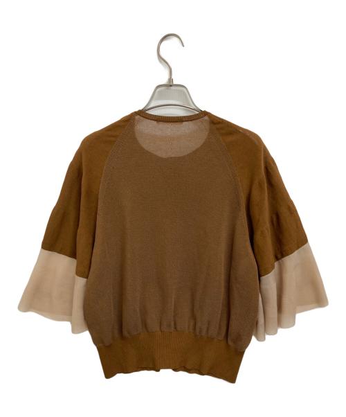 support surface（サポートサーフェス）support surface (サポートサーフェス) ブラウス ブラウン サイズ:1の古着・服飾アイテム