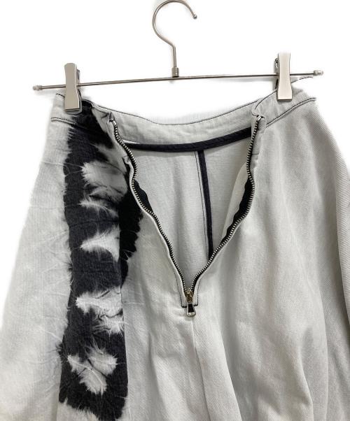 MSGM（エムエスジーエム）MSGM (エムエスジーエム) デニムスカート グレー サイズ:38の古着・服飾アイテム