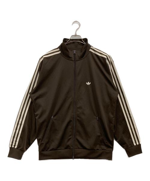 adidas Originals（アディダスオリジナル）adidas Originals (アディダスオリジナル) ジェンダーニュートラル トラックジャケット ブラウン サイズ:Mの古着・服飾アイテム