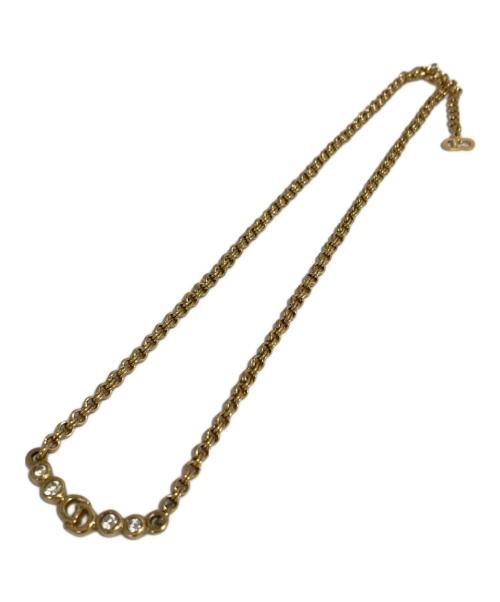 Christian Dior（クリスチャン ディオール）Christian Dior (クリスチャン ディオール) ネックレス ゴールドの古着・服飾アイテム